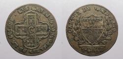 World Coins - SWISS CANTONS: Vaud 1830 Batzen