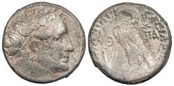 Ancient Coins - Ptolemaic Kings of Egypt Cleopatra VII 51-30 B.C. Tetradrachm VF
