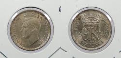 World Coins - GREAT BRITAIN 1945 Sixpence (6 pence)