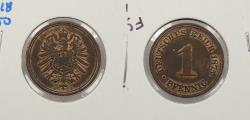 World Coins - GERMANY Empire 1875-A Pfennig
