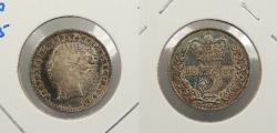 World Coins - GREAT BRITAIN: 1878 Victoria Threepence (3 Pence)