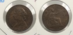 World Coins - GREAT BRITAIN: 1875-H Victoria Farthing