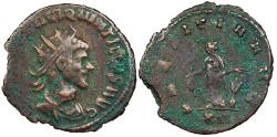 Ancient Coins - Quintillus 270 A.D. Antoninianus Rome Mint VF