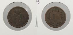 World Coins - NORWAY: 1899 Ore