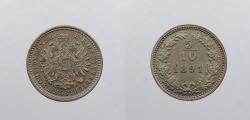 World Coins - AUSTRIA: 1891 Kreuzer