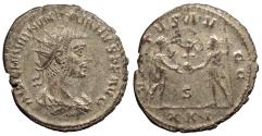 Ancient Coins - Numerian 283-284 A.D. Antoninianus Antioch Mint Near EF