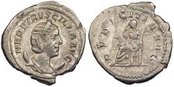 Ancient Coins - Herennia Etruscilla, wife of Trajan Decius 249-251 A.D. Antoninianus Rome mint VF