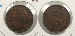 World Coins - GREAT BRITAIN: 1878 Victoria Farthing