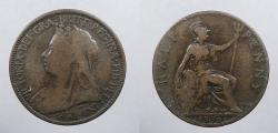 World Coins - GREAT BRITAIN: 1896 Victoria Halfpenny