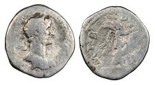 Ancient Coins - Hadrian 117-138 A.D. Quinarius Rome Mint About Fine