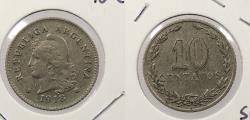 World Coins - ARGENTINA: 1918 10 Centavos