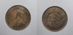 World Coins - INDIA: British Colonial 1912 George V 1/12 Anna