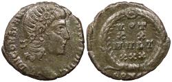 Ancient Coins - Constantius II 337-361 A.D. AE4 Constantinople Mint VF