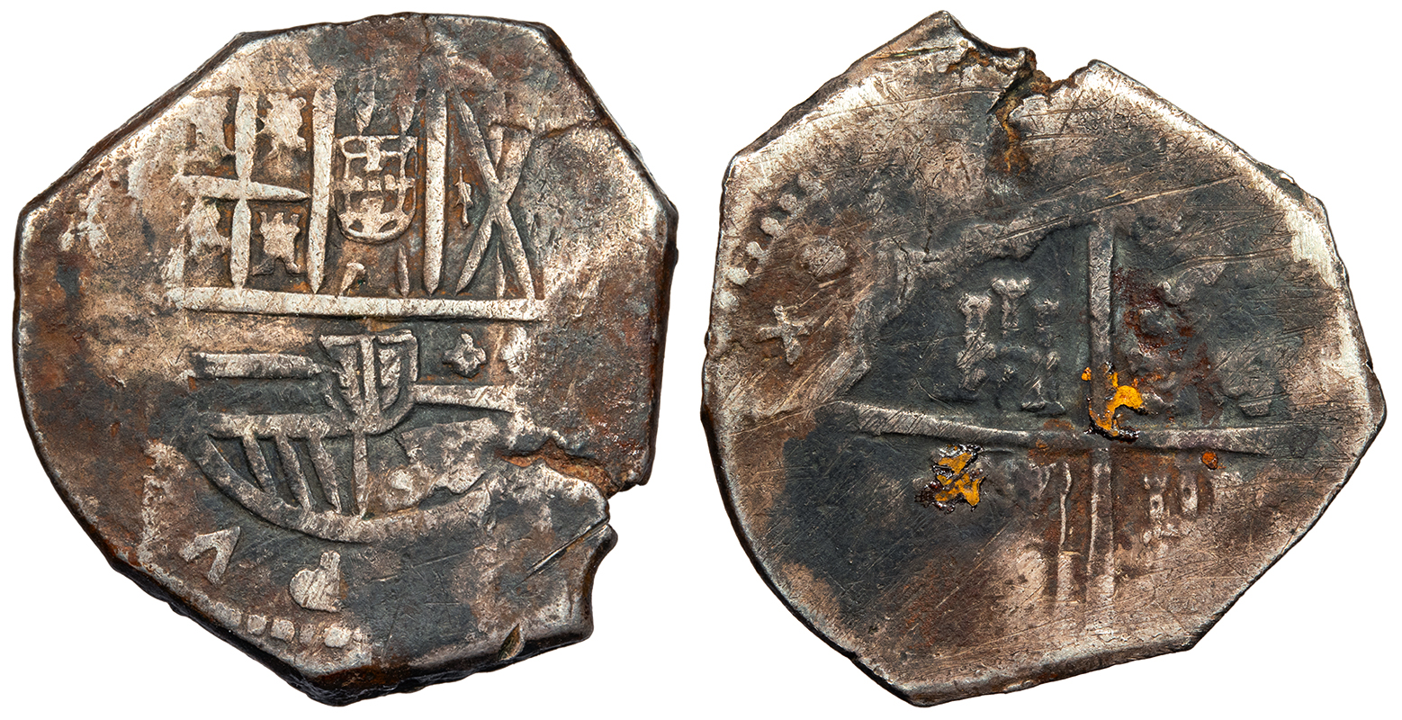 SPAIN Felipe (Philip) II ND (1596-1599) Cob 4 Reales VF | European Coins