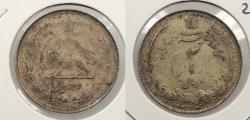 World Coins - IRAN SH 1324 (1945) 2 Rials
