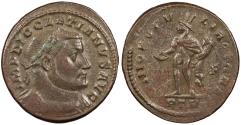 Ancient Coins - Diocletian 284-305 A.D. Follis Trier Mint Good VF