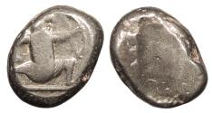 Ancient Coins - Achaemenid Kings Time of Darius II to Artaxerxes II c. 420-375 B.C. Siglos VF