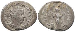 Ancient Coins - Trebonianus Gallus 251-253 A.D. Antoninianus Rome or Milan Mint VF