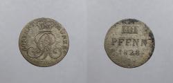 World Coins - GERMAN STATES: Hannover 1828-B 4 Pfennig