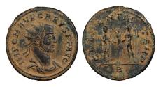 Ancient Coins - Carus 282-283 A.D. Antoninianus Cyzicus Mint Near EF