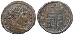 Ancient Coins - Constantine I, the Great 307-337 A.D. Follis Arles Mint EF