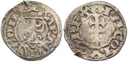 World Coins - SPAIN Aragon Jaime I 1213-1276 Dinero EF