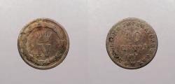 World Coins - ITALIAN STATES: Kingdom of Napoleon 1813-M 10 Centesimi