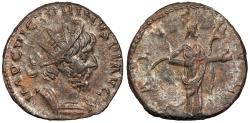 Ancient Coins - Victorinus 268-270 A.D. Antoninianus Southern mint or Cologne mint Near EF