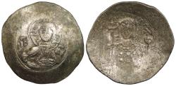 Ancient Coins - John II, Comnenus 1118-1143 A.D. Aspron Trachy Constantinople Mint VF