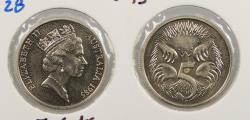 World Coins - AUSTRALIA 1985 5 Cents