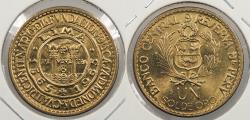 World Coins - PERU: 1965 Sol