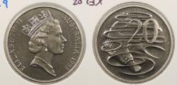 World Coins - AUSTRALIA: 1998 20 Cents