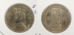 World Coins - CHINA Republic Yr. 25 (1936)-A 5 Fen (5 Cents)