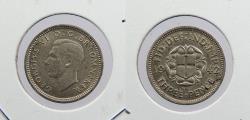 World Coins - GREAT BRITAIN: 1942 George VI Threepence (3 Pence)