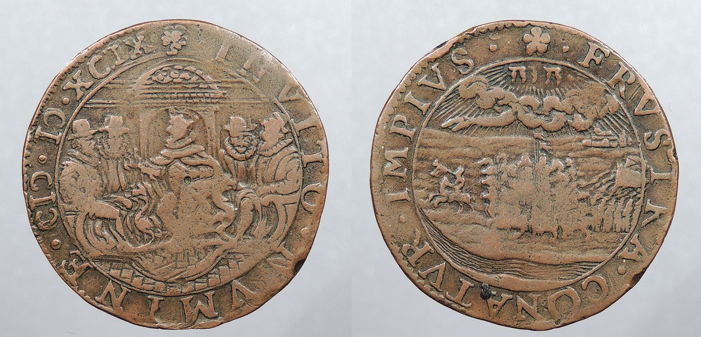 SPANISH NETHERLANDS: 1599 JEHOVAH Jeton | European Coins