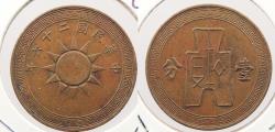 World Coins - CHINA: Yr.26 (1937) Fen (Cent)