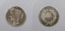 World Coins - FRANCE: 1850-A 50 Centimes