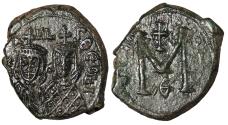 Ancient Coins - Michael II, the Amorian 820-829 A.D. Follis Syracuse Mint EF