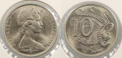 World Coins - AUSTRALIA: 1968 10 Cents