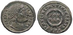 Ancient Coins - Constantine I, the Great 307-337 A.D. Follis Heraclea Mint Near EF