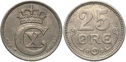 World Coins - DENMARK 1920 25 Ore