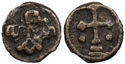 Ancient Coins - Constantine VII & Romanus I 920-944 A.D. Case AE19 Cherson mint VF