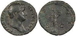 Ancient Coins - Hadrian 117-138 A.D. As Rome Mint VF