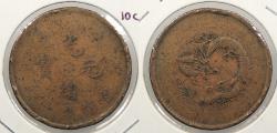 World Coins - CHINA: Kiangsu-Chingkiang ND (1905) 10 Cash