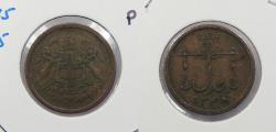 World Coins - INDIA: Bombay Presidency AH 1248 / 1833 Pie
