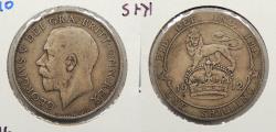 World Coins - GREAT BRITAIN: 1912 George V Shilling