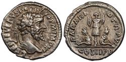 Ancient Coins - Septimius Severus 193-211 A.D. Denarius Laodicea mint Good VF