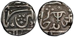 World Coins - INDIAN PRINCELY STATES Gwalior 	Jayaji Rao ND (1843-1886) Rupee Good Fine