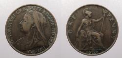 World Coins - GREAT BRITAIN: 1898 Victoria Penny