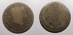 World Coins - SPAIN: 1818-J 8 Maravedis